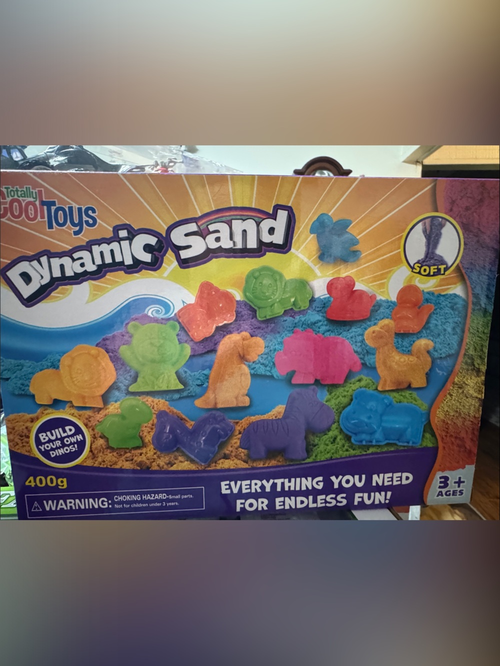 Totally Cool Toys Dynamic Sand Kids Playset - Multi-Color